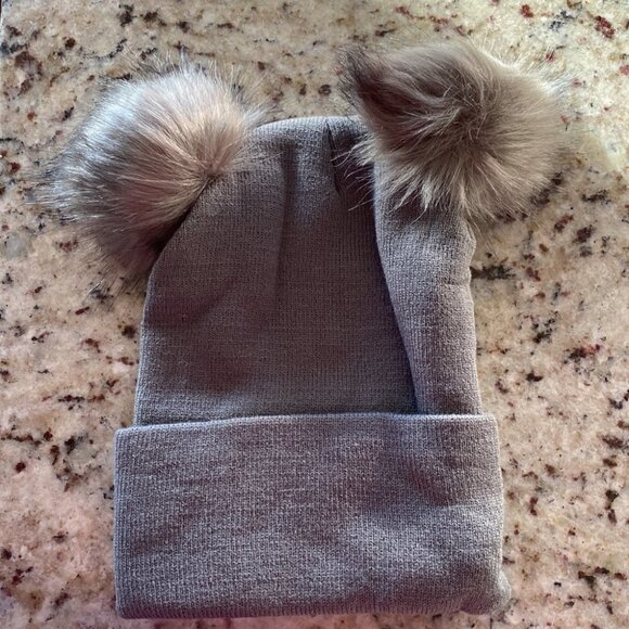 New Double Pompom Beanies - Picture 4 of 5